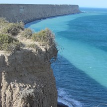 Cliffs close to Punta Cantor